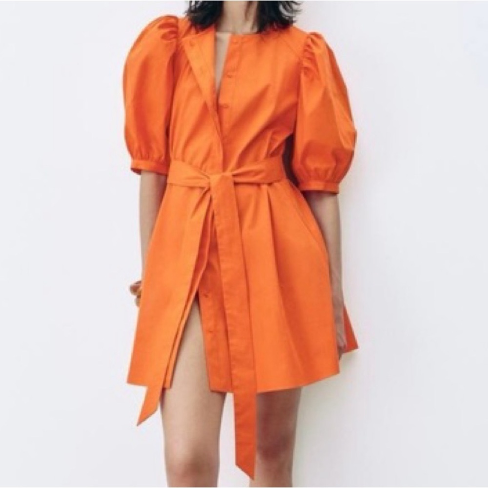 Zara Poplin Dress